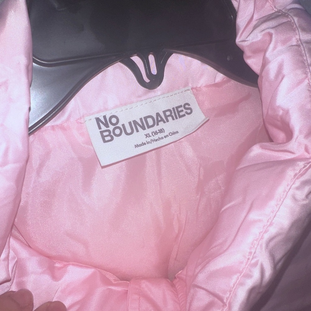 No Boundaries Pink Jacket